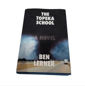 Like New - Hardcover Book - "The Topeka School" 282 Pages - Novel - Fiction